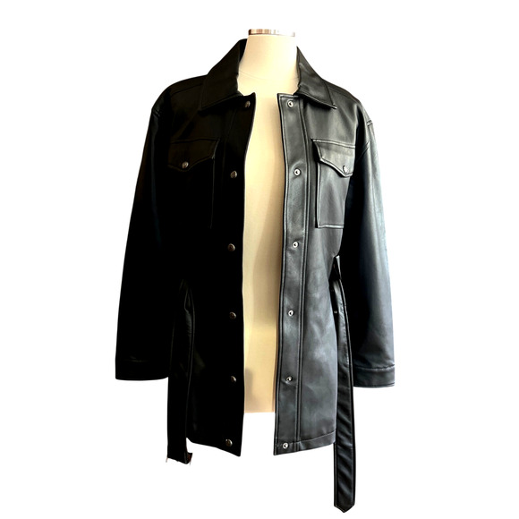 Rebecca Minkoff Black Jacket Women's Medium NWT - Picture 5 of 8